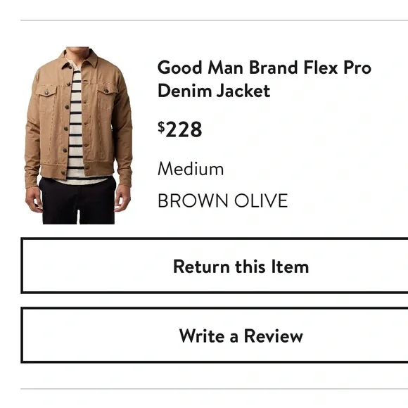 Good Man Brand Flex Jacket NWOT - Picture 2 of 7